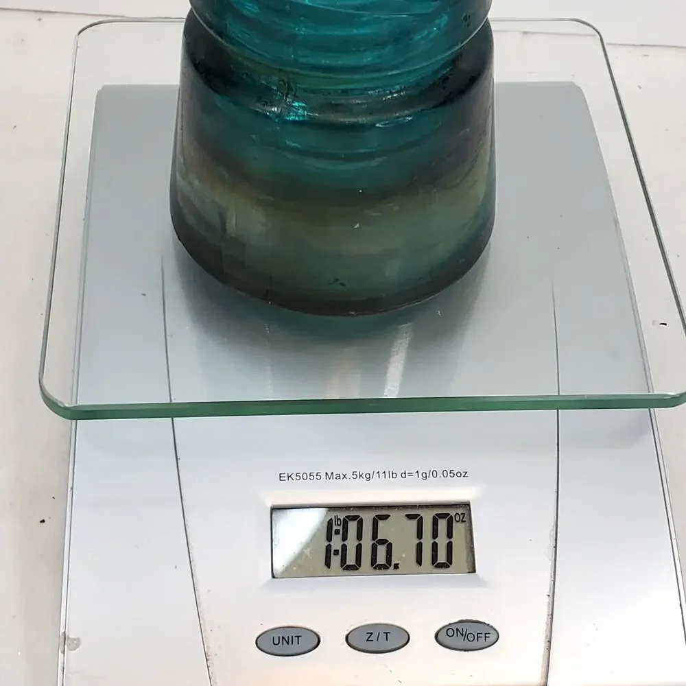 Antique Glass Insulator Brookfield 